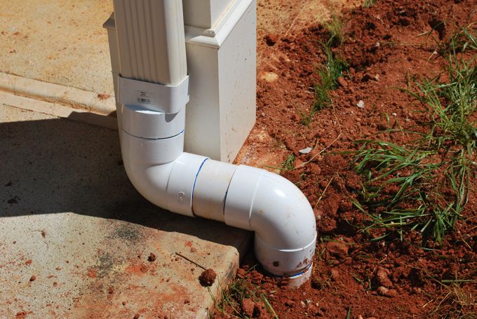 pvc rain spout pipe