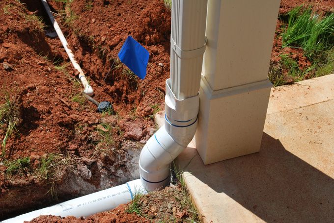 pvc rain spout pipe